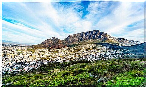 Table Mountain wonder of the world 